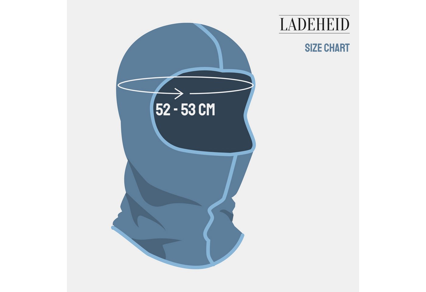 Ladeheid Sturmhaube Kinder Jugend Mädchen Microfleece Sturmhaube Skimaske LA-203 – Bild 3 von 3