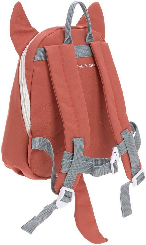 LÄSSIG Kinderrucksack About Friends, Fuchs, PETA-approved vegan – Bild 2 von 5