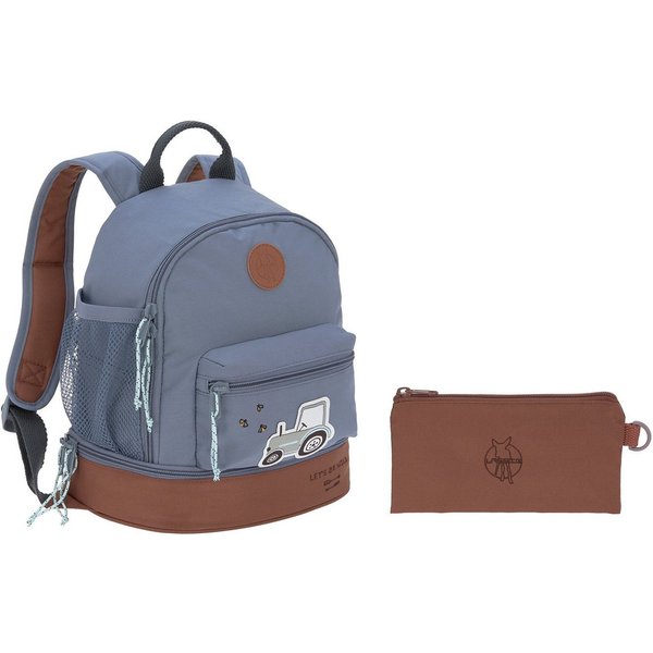 LÄSSIG Kinderrucksack Adventure, Tractor, Mini Backpack, PETA-approved vegan