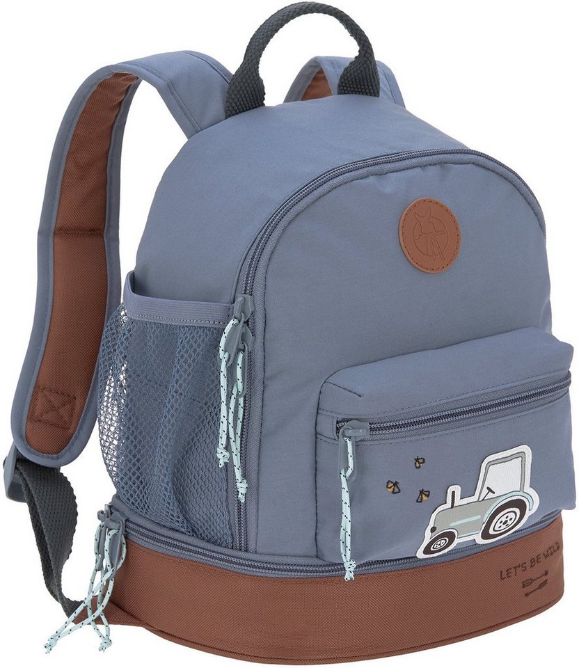 LÄSSIG Kinderrucksack Adventure, Tractor, Mini Backpack, PETA-approved vegan – Bild 3 von 5