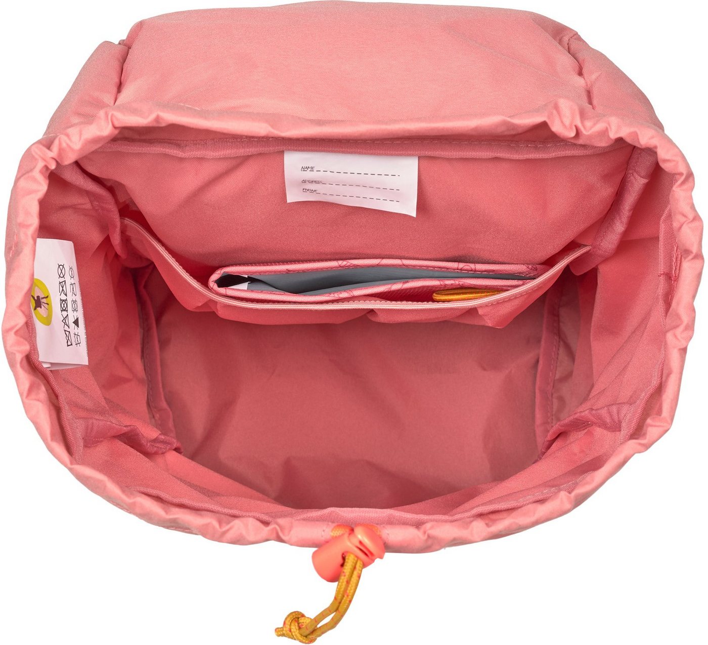 LÄSSIG Kinderrucksack Adventure, rose, Big Backpack, inkl. thermoisolierter Sitzunterlage, aus recyceltem Material – Bild 3 von 5