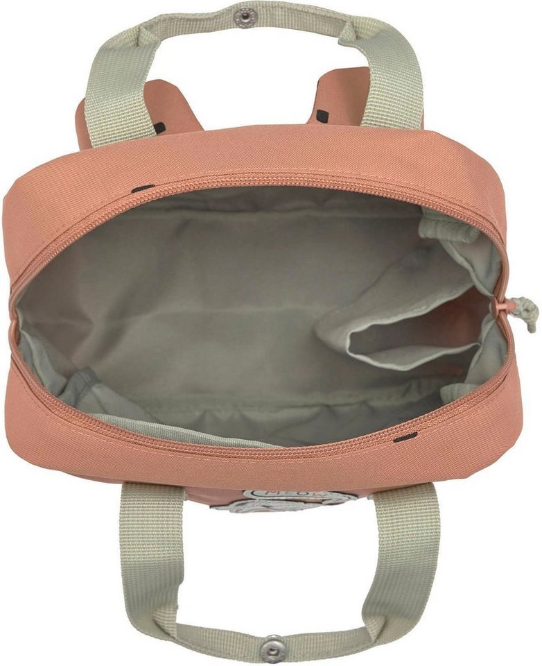 LÄSSIG Kinderrucksack Happy Prints, Mini Square Backpack, Caramel – Bild 3 von 5