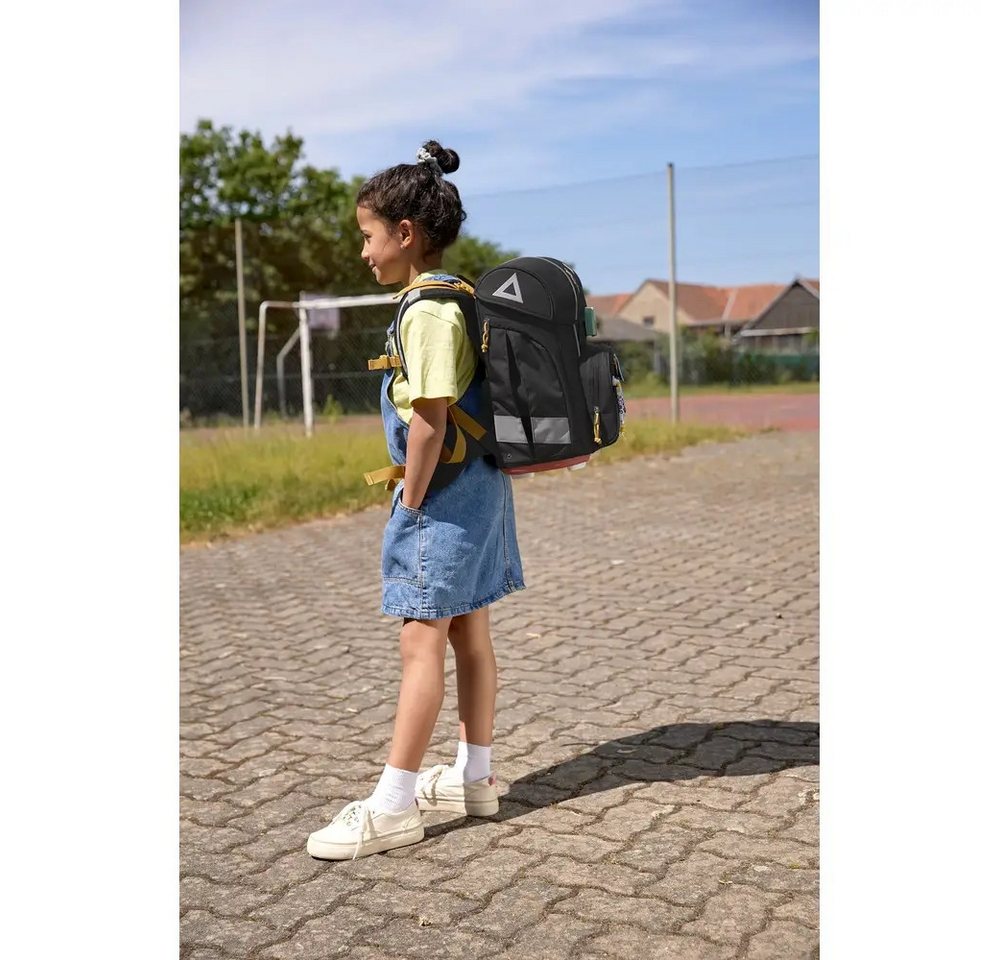 LÄSSIG Kinderrucksack Schulranzen-Set Boxy Unique black – Bild 2 von 5