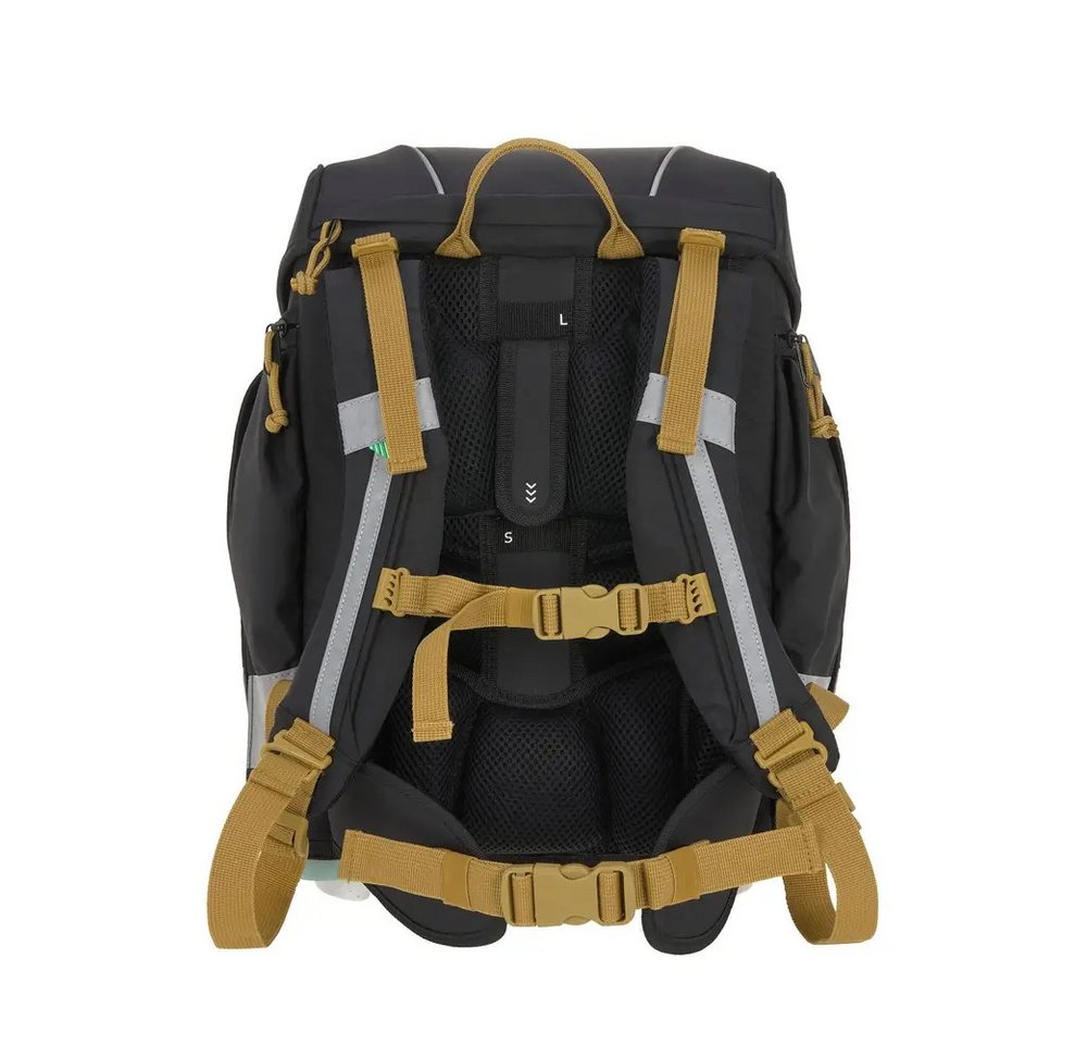LÄSSIG Kinderrucksack Schulranzen-Set Boxy Unique black – Bild 5 von 5