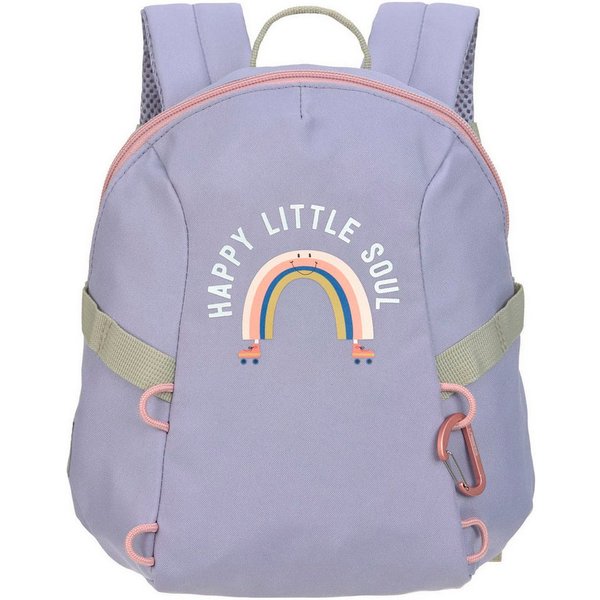 LÄSSIG Kinderrucksack Tiny Backpack Outdoor Rainbow pastel lilac
