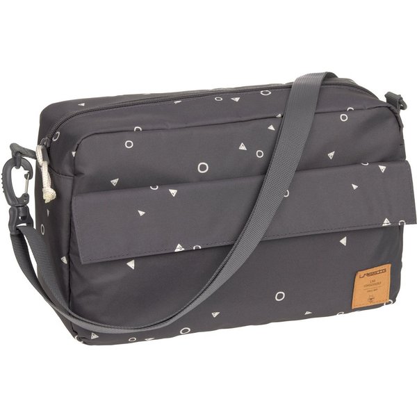 LÄSSIG Kinderwagen-Tasche Casual, Buggy Organizer Bag, Universe Anthracite, für Kinderwagen oder Buggy, PETA-approved vegan