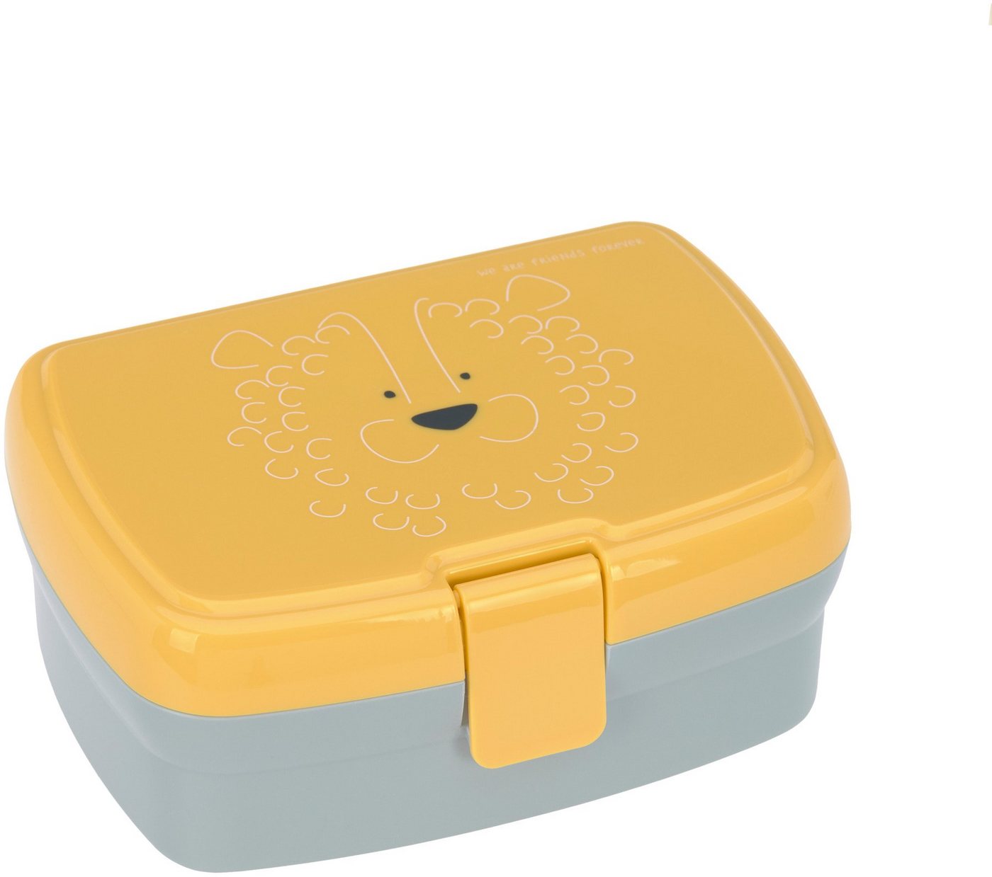 LÄSSIG Lunchbox About Friends, Lion, Polyprophylen (PP), Tritan, (Set, 2-tlg), mit Trinkflasche – Bild 2 von 5