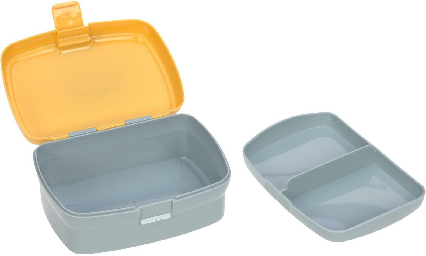 LÄSSIG Lunchbox About Friends, Lion, Polyprophylen (PP), Tritan, (Set, 2-tlg), mit Trinkflasche – Bild 4 von 5
