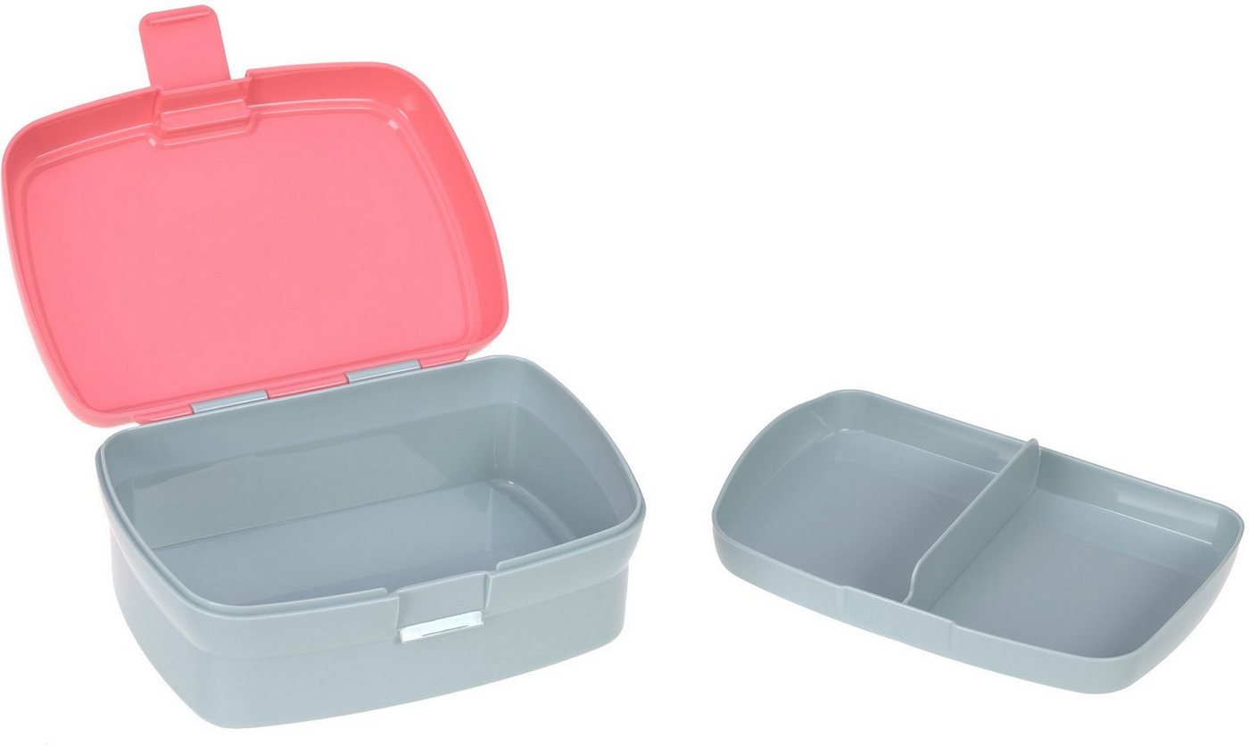 LÄSSIG Lunchbox About Friends, Dino rose, Polyprophylen (PP), Tritan, (Set, 2-tlg), mit Trinkflasche – Bild 2 von 5