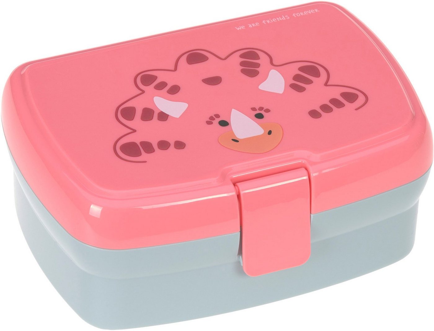 LÄSSIG Lunchbox About Friends, Dino rose, Polyprophylen (PP), Tritan, (Set, 2-tlg), mit Trinkflasche – Bild 3 von 5