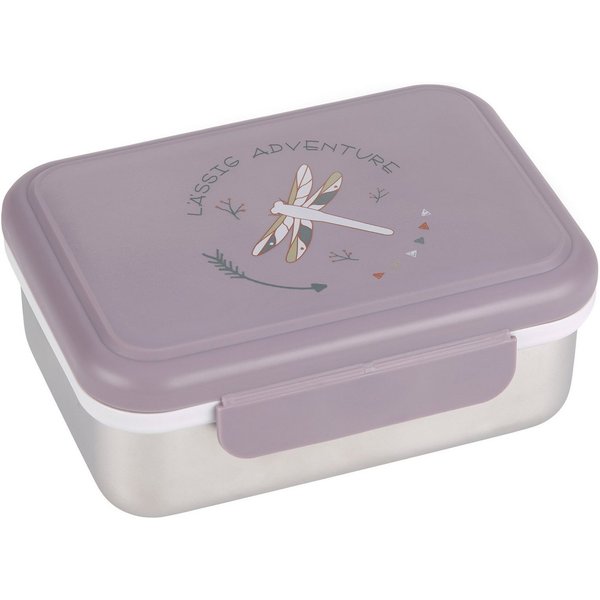 LÄSSIG Lunchbox Adventure, Dragonfly, Edelstahl, Polyprophylen (PP), Silikon, (1-tlg)