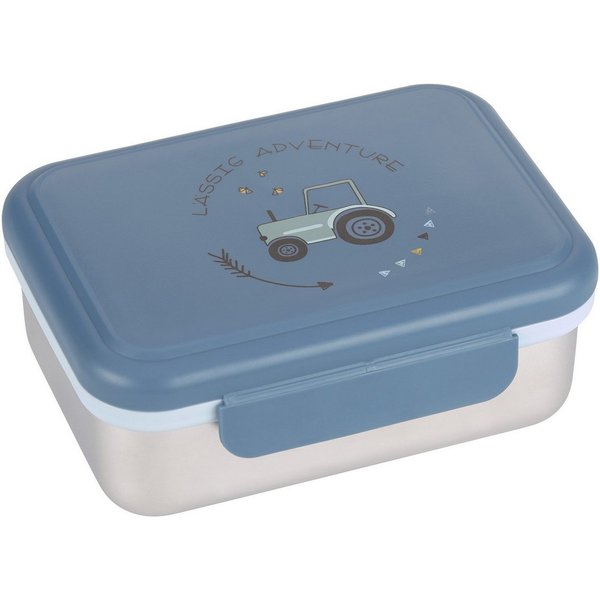 LÄSSIG Lunchbox Adventure, Tractor, Edelstahl, Polyprophylen (PP), Silikon, (1-tlg)