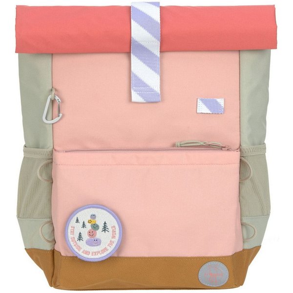 LÄSSIG Rucksack Medium Rolltop Backpack (Set, 2-tlg)
