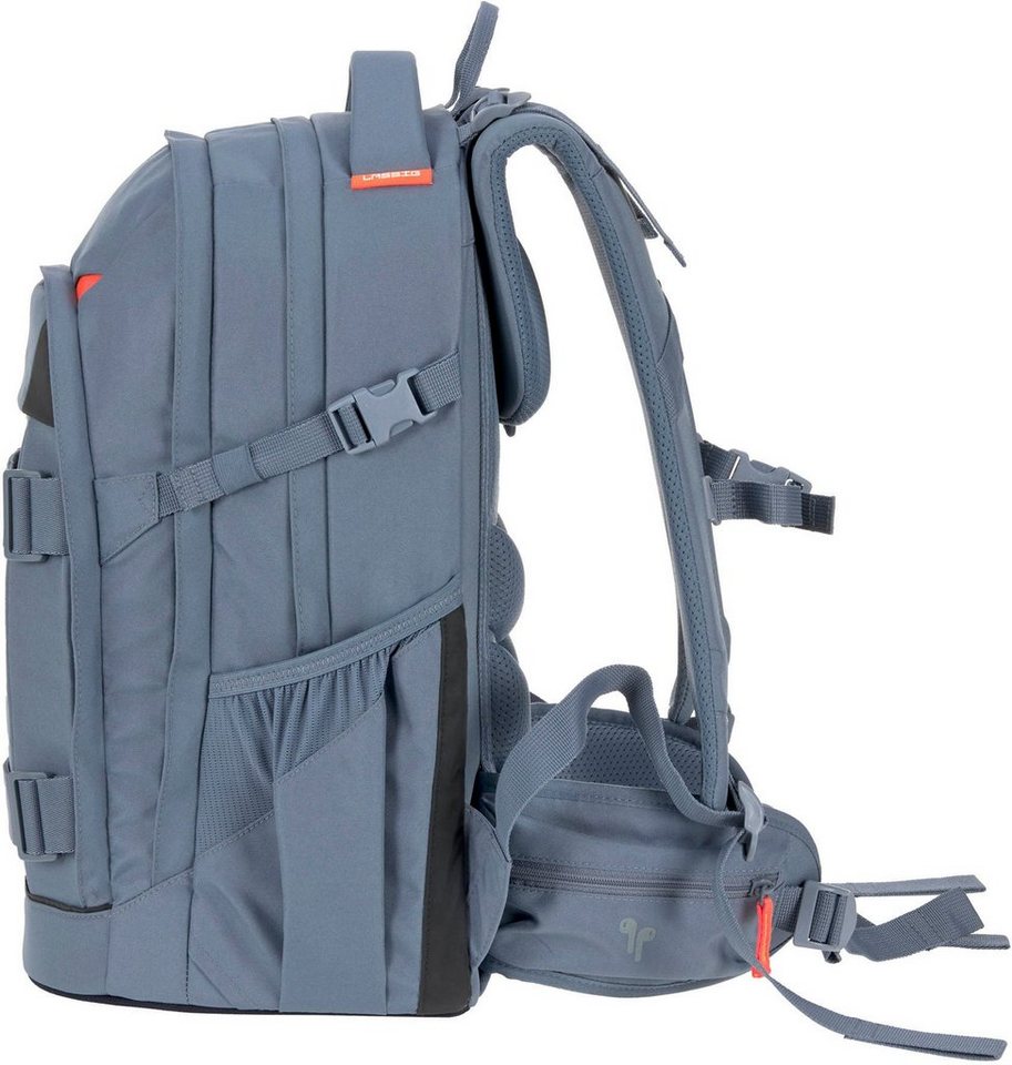 LÄSSIG Schulrucksack Origin Bold, blue, aus recyceltem Material – Bild 3 von 5