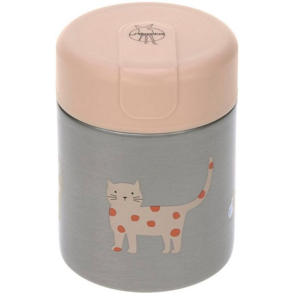 LÄSSIG Thermobehälter Little Mateys, spicy orange, Edelstahl, Silikon, (1-tlg)