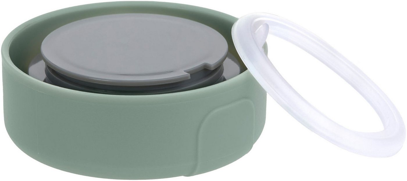 LÄSSIG Thermobehälter Tiny Team Dog, Edelstahl, Silikon, (1-tlg) – Bild 4 von 5
