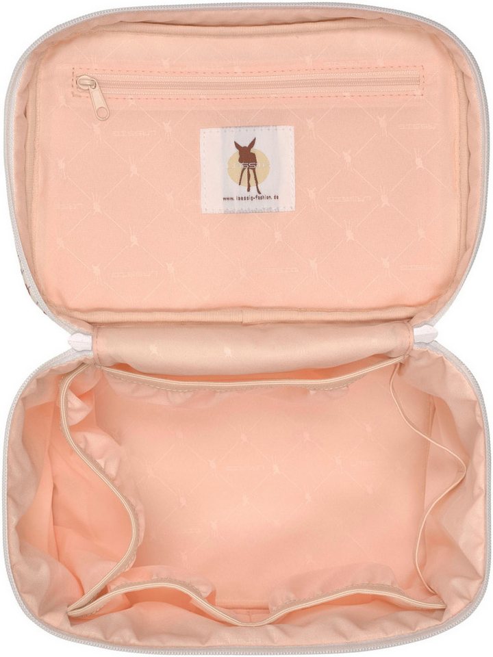 LÄSSIG Wickeltasche Flowers White, Wickeltisch Organizer, PETA-approved vegan – Bild 5 von 5