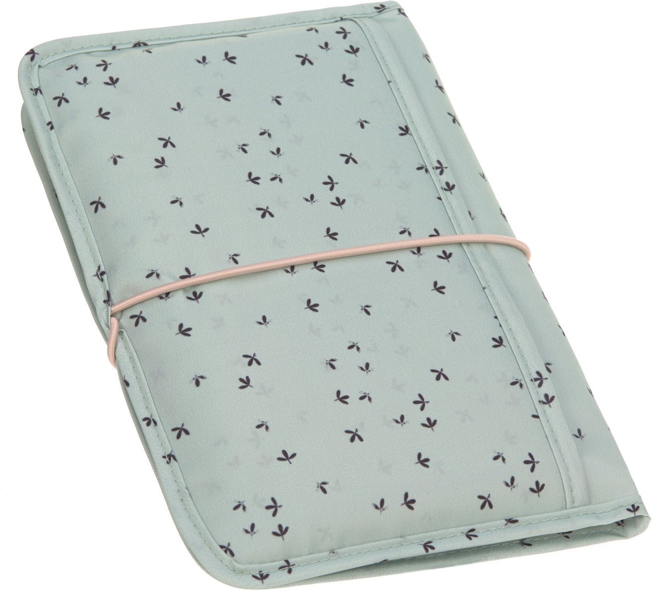LÄSSIG Windeltasche Casual, Changing Pouch, Floral Mint, PETA-approved vegan – Bild 2 von 5