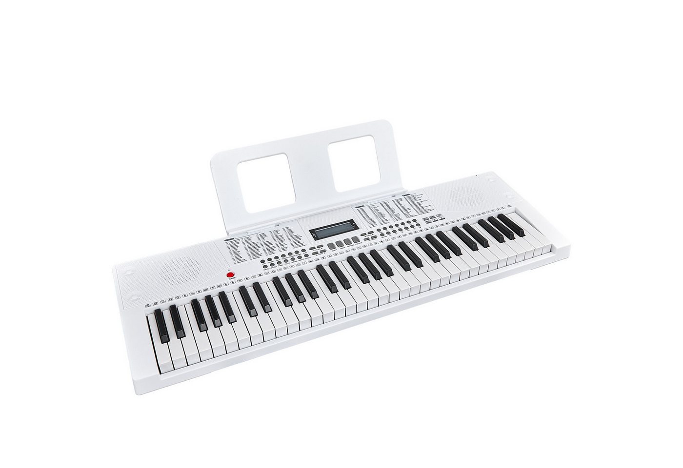 LALAHO Klavier 61 Tasten E Keyboard Set mit Ständer, Digital Keyboard, LCD-Display mit MIDI USB, Kinder Keyboard Set, Digitalpiano Anfänger – Bild 2 von 5