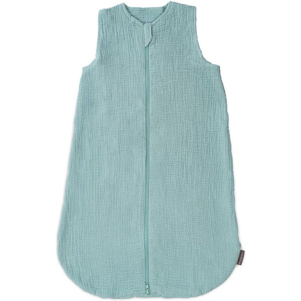 LaLoona Schlafsack Mint, Baby Mull Schlafsack Sommerschlafsack ohne Ärmel, 100% Baumwolle