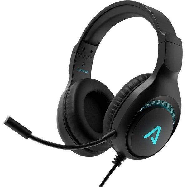 LAMAX Over Ear Headset LMXHGU1 Kopfhörer (Headset, Lautstärkeregelung, Mikrofon-Stummschaltung)