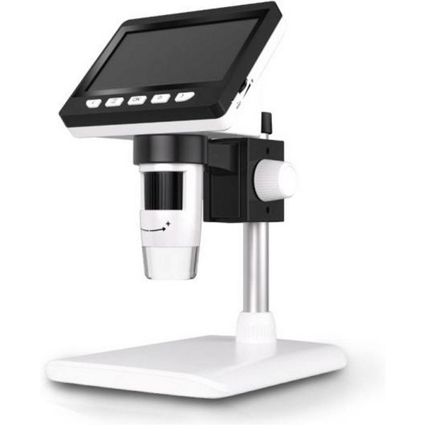 Lamex Digitalmikroskop (50x-1000x, LCD-Digitalmikroskop 1000facher Zoom Full HD 1080p)
