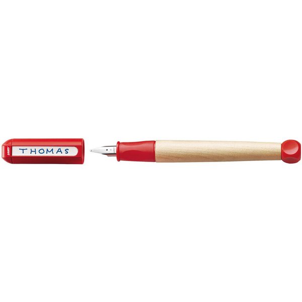 LAMY abc Füller, rot, Feder A, für Rechtshänder