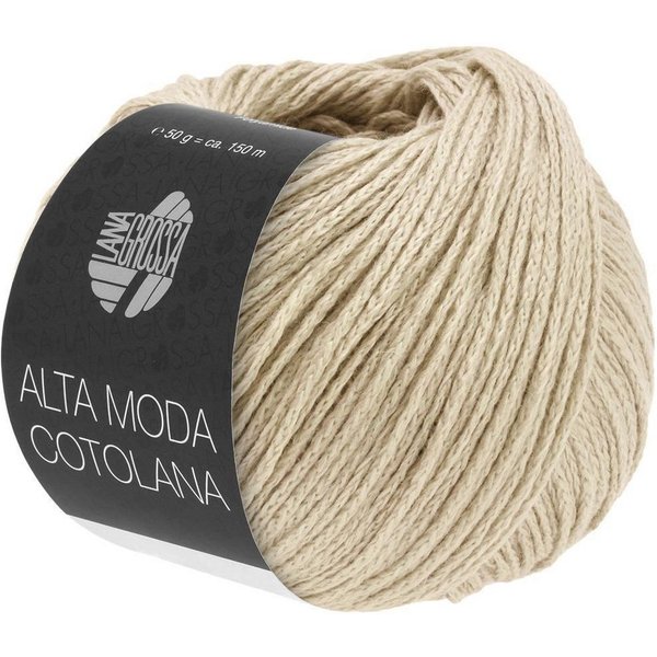LANA GROSSA Alta Moda Cotolana Häkelwolle, 150 m