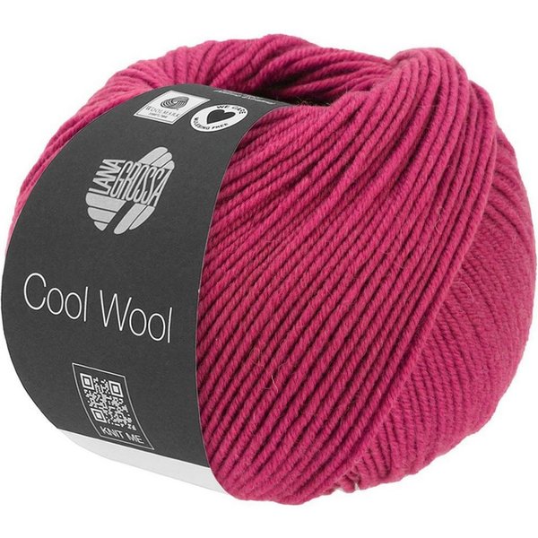 LANA GROSSA Cool Wool Melange Häkelwolle, 160 m
