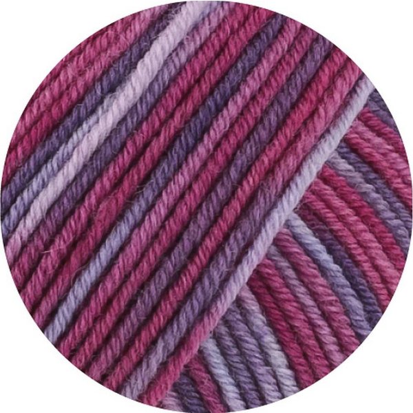 LANA GROSSA COOL WOOL PRINT Häkelwolle, 160 m (50 Gramm), extrafeine Merinowolle