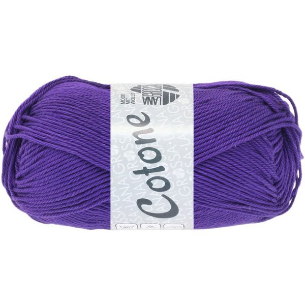 LANA GROSSA COTONE NEON Häkelwolle, 125 m (Baumwollgarn in sechs Neon-Farben), 50 g