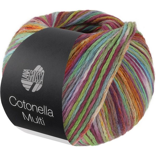 LANA GROSSA Cotonella Multi Häkelwolle, 270 m