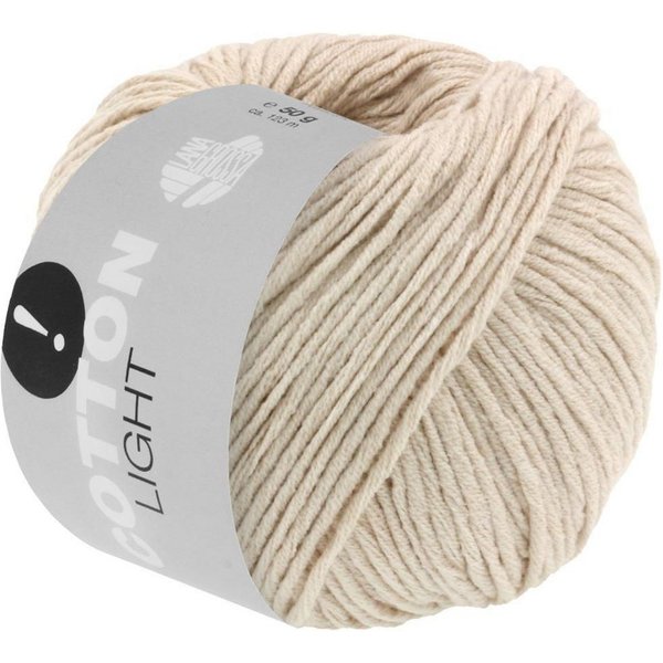 LANA GROSSA Cotton Light Häkelwolle, 123 m