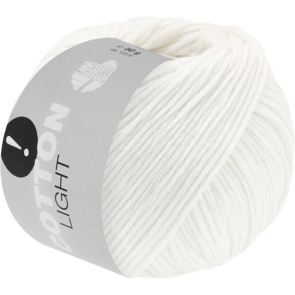 LANA GROSSA Cotton Light Häkelwolle, 123 m