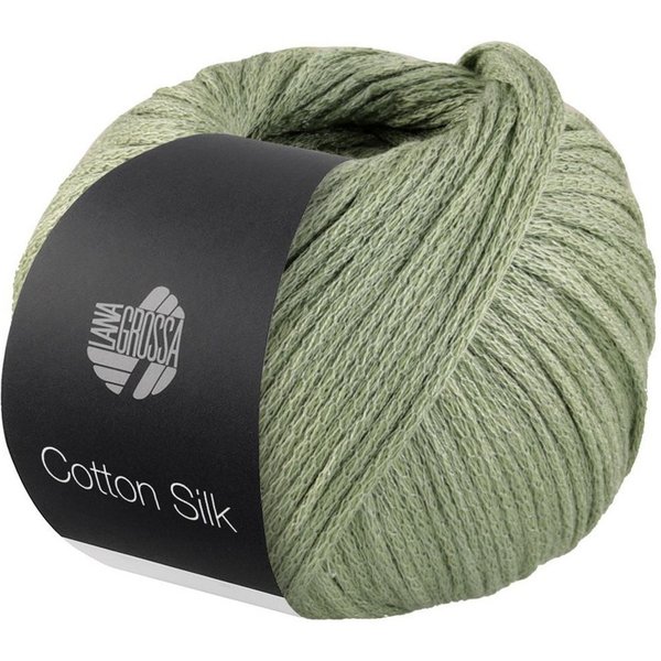 LANA GROSSA Cotton Silk Häkelwolle, 140 m