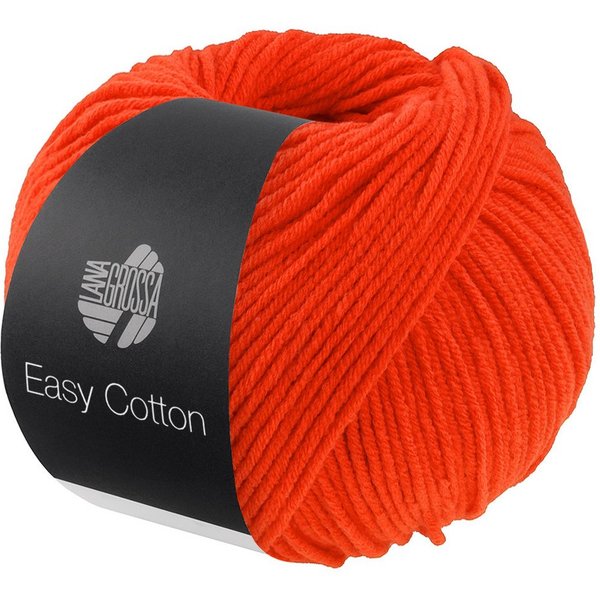 LANA GROSSA EASY COTTON Häkelwolle, 123 m (Weiches Garn für Strick- und Häkelprojekte), 50 g