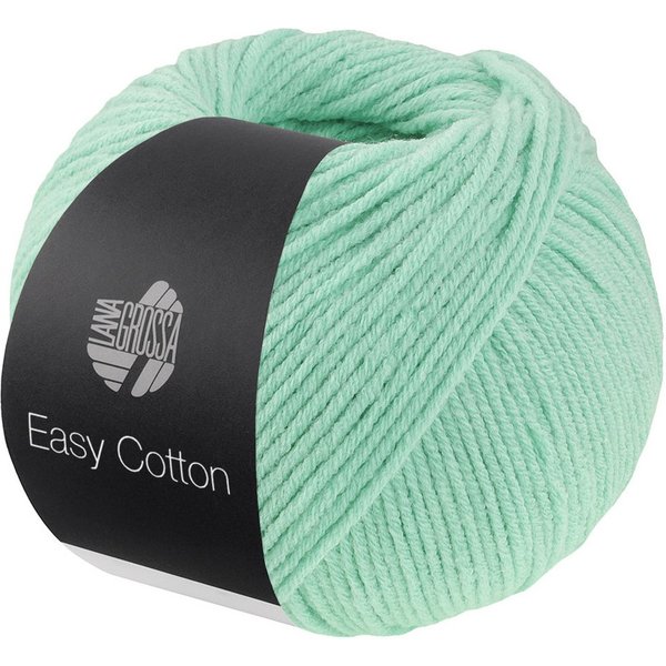 LANA GROSSA EASY COTTON Häkelwolle, 123 m (Weiches Garn für Strick- und Häkelprojekte), 50 g