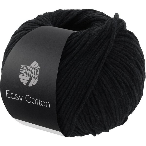 LANA GROSSA EASY COTTON Häkelwolle, 123 m (Weiches Garn für Strick- und Häkelprojekte), 50 g
