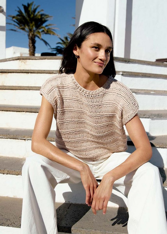 LANA GROSSA EASY COTTON Häkelwolle, 123 m (Weiches Garn für Strick- und Häkelprojekte), 50 g – Bild 4 von 5