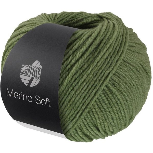 LANA GROSSA Merino Soft Häkelwolle, 125 m