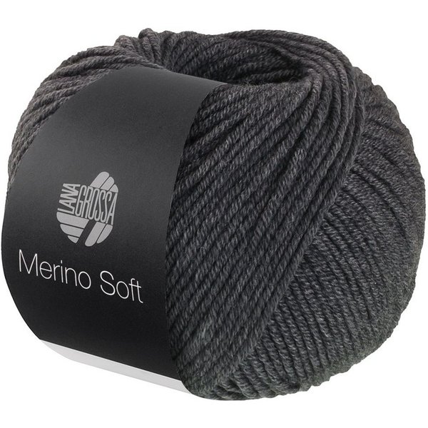 LANA GROSSA MERINO SOFT Wolle Häkelwolle, 125 m (Weiches Mischgarn aus Merinowolle und Mikrofaser), 50 g