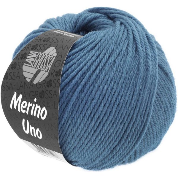 LANA GROSSA Merino Uno Häkelwolle, 125 m