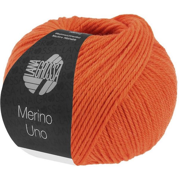 LANA GROSSA Merino Uno Häkelwolle, 125 m