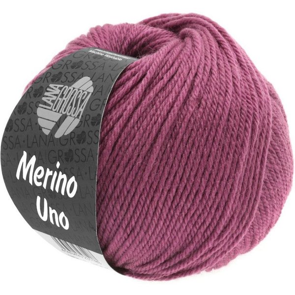LANA GROSSA Merino Uno Häkelwolle, 125 m