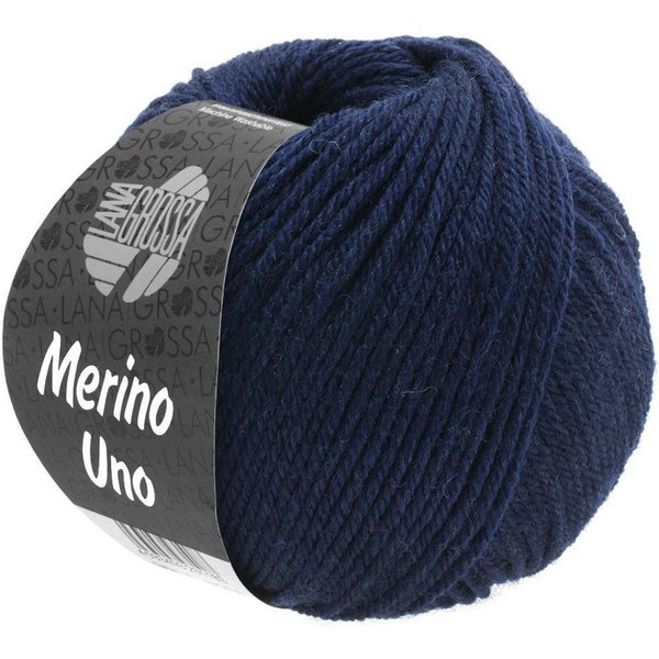 LANA GROSSA Merino Uno Häkelwolle, 125 m