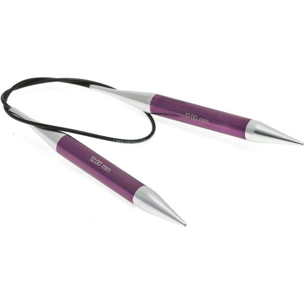 LANA GROSSA Rundstricknadeln Knit Pro Rundstricknadel Aluminium Rainbow, Rundstricknadel verschiedene Längen/Größen