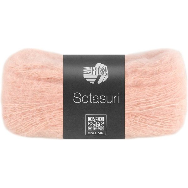 LANA GROSSA SETASURI Häkelwolle, 212 m (Feines Lace-Garn aus Alpaka (Suri) und Seide), 25 g