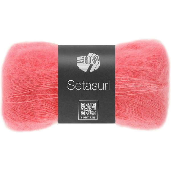 LANA GROSSA SETASURI Häkelwolle, 212 m (Feines Lace-Garn aus Alpaka (Suri) und Seide), 25 g