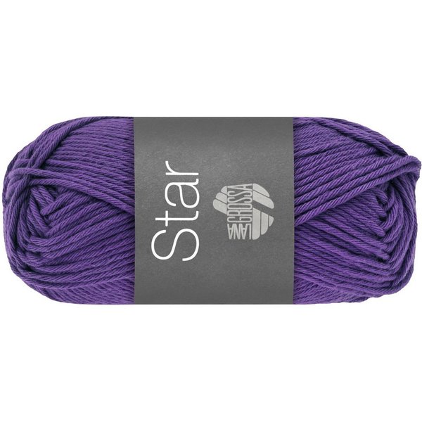 LANA GROSSA STAR Häkelwolle, 90 m (klassisches Topflappengarn aus 100 % Baumwolle), 50 g
