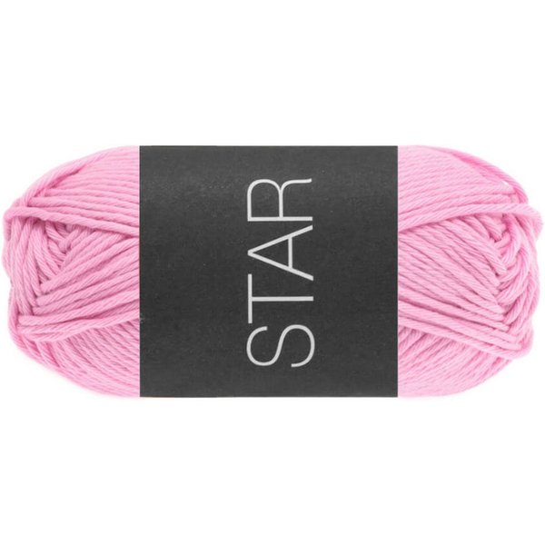 LANA GROSSA STAR Häkelwolle, 90 m (klassisches Topflappengarn aus 100 % Baumwolle), 50 g